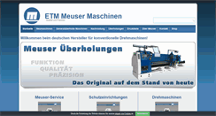 Desktop Screenshot of meuser.de