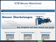 Tablet Screenshot of meuser.de